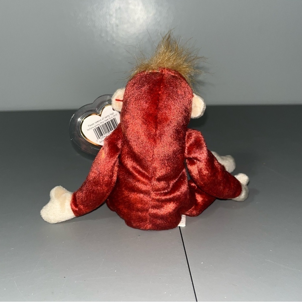 TY Beanie Baby SCHWEETHEART the Orangutan Retired NWT 1999 - Picture 3 of 11